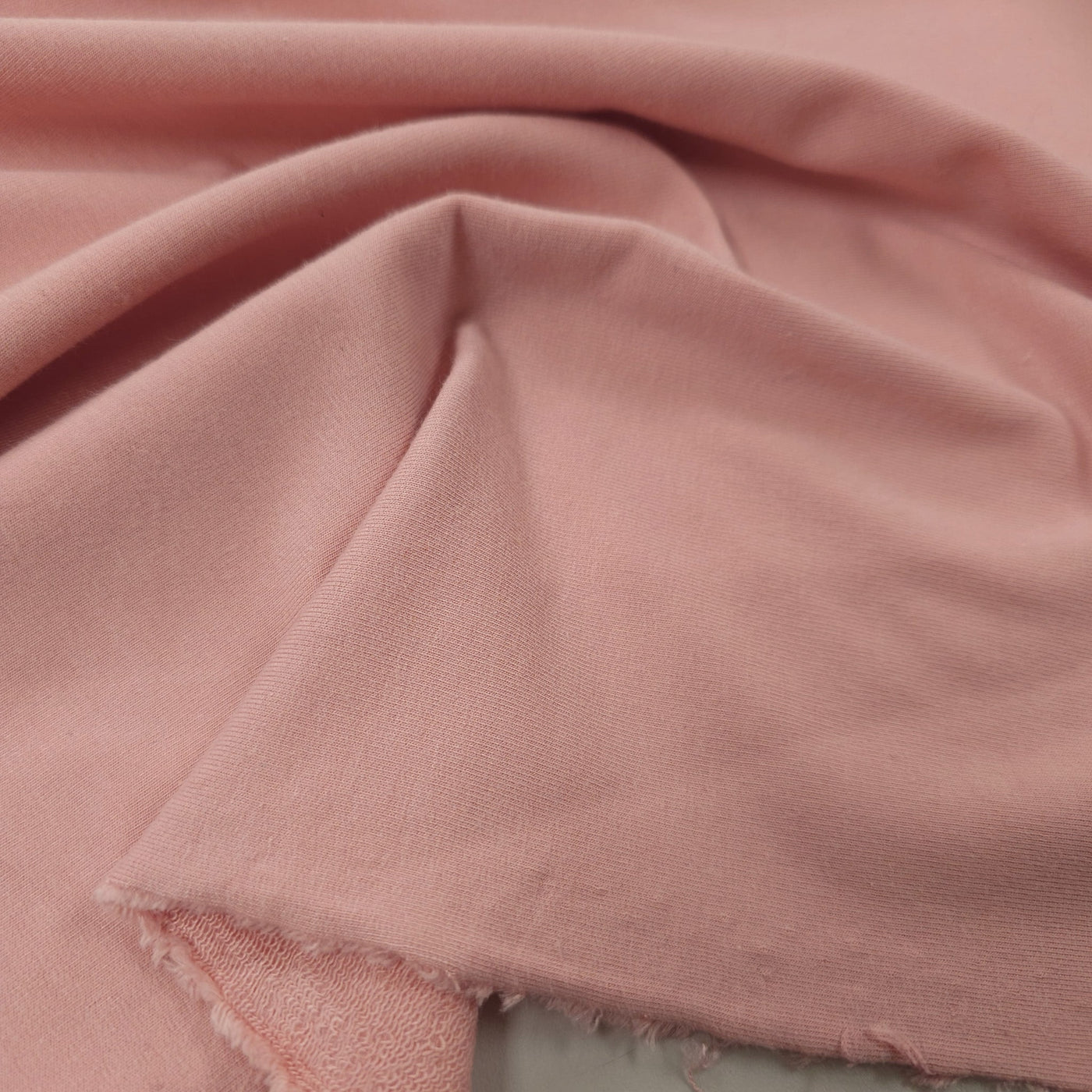 Bamboo & Cotton French Terry | Pink | 145 cm | END OF ROLL