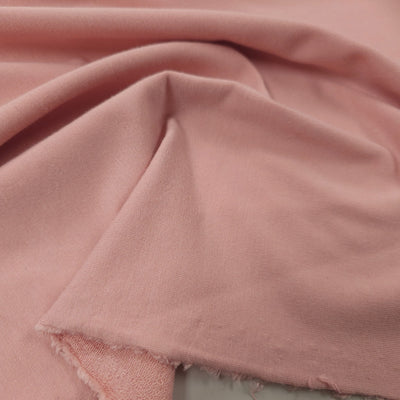 Bamboo & Cotton French Terry | Pink | 145 cm | END OF ROLL