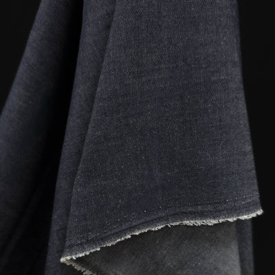 Cotton Chambray | Dark Blue