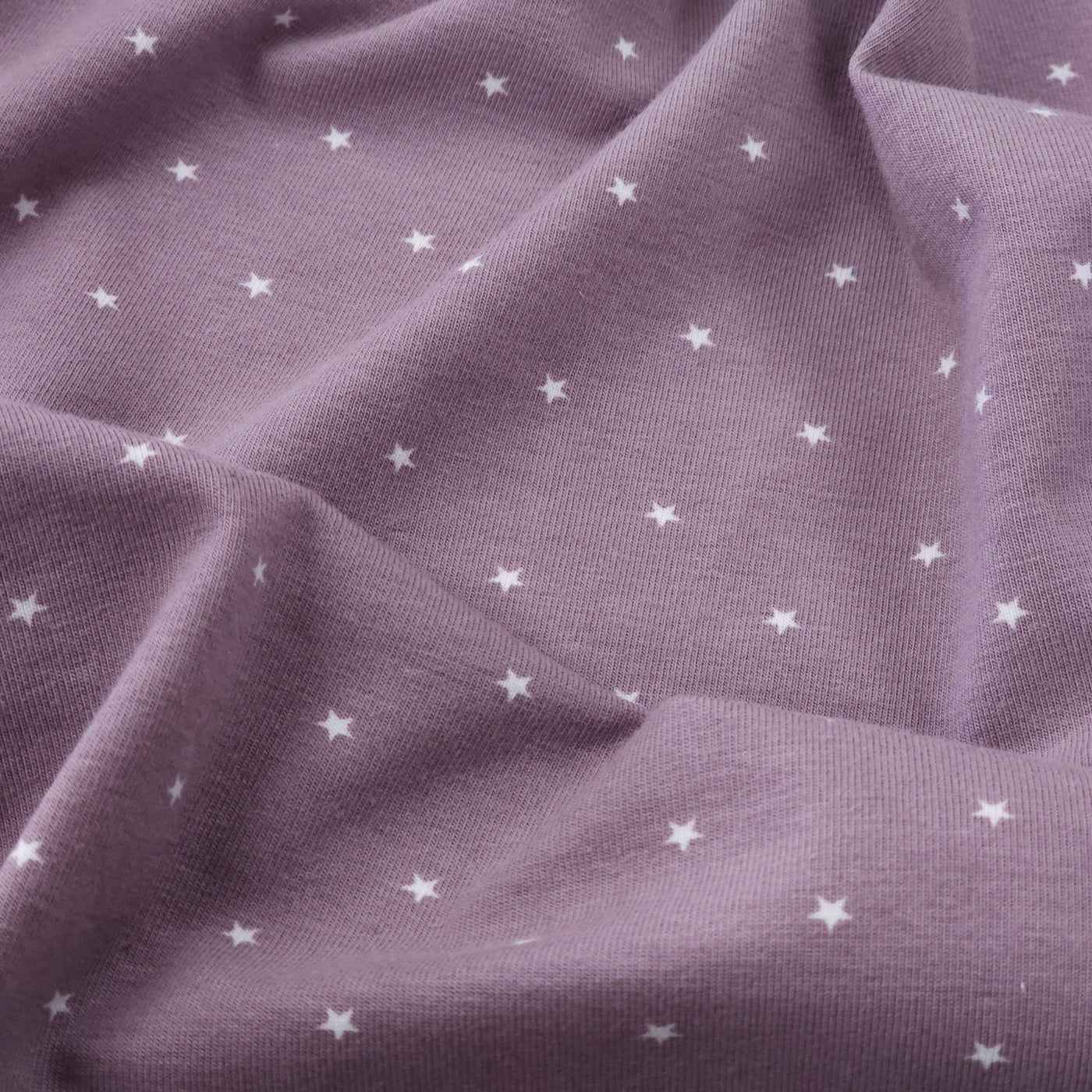 Organic Cotton Jersey | Maritime Stars | Old Rose