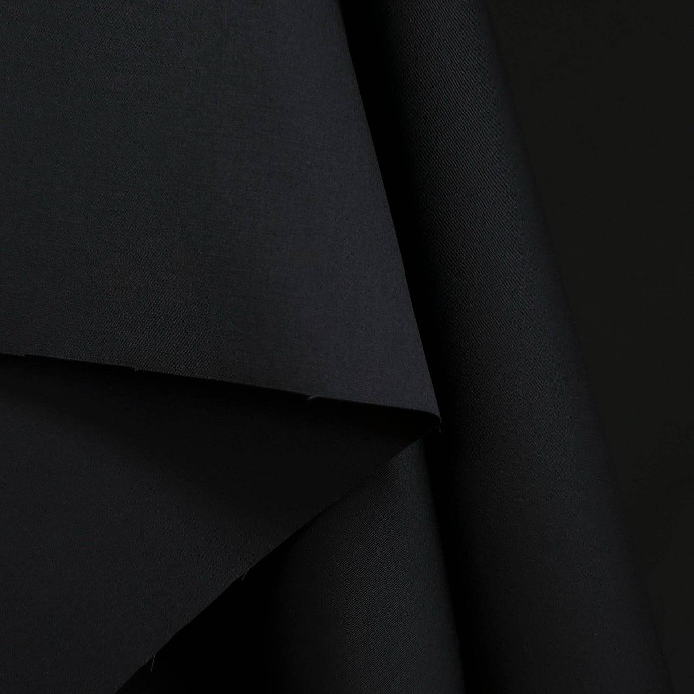 Cotton Poplin - Black 