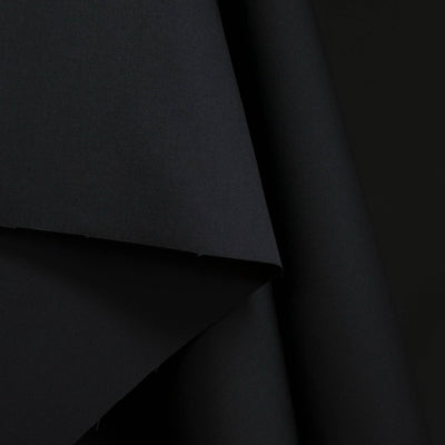 Cotton Poplin - Black 