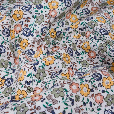 Cotton Poplin | Vintage Flowers | 137 cm | END OF ROLL