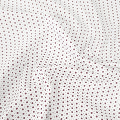 Cotton Shirting | Burgundy Patterns