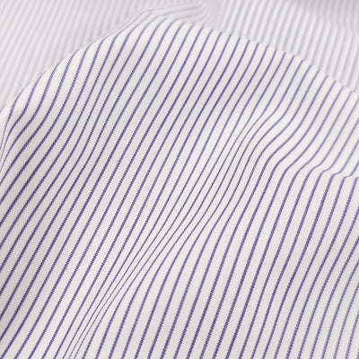 Cotton Shirting | Purple Stripes