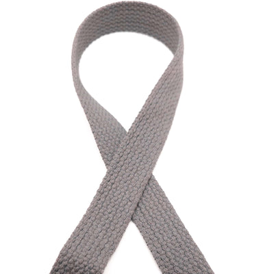 Cotton Webbing | 25 mm gray