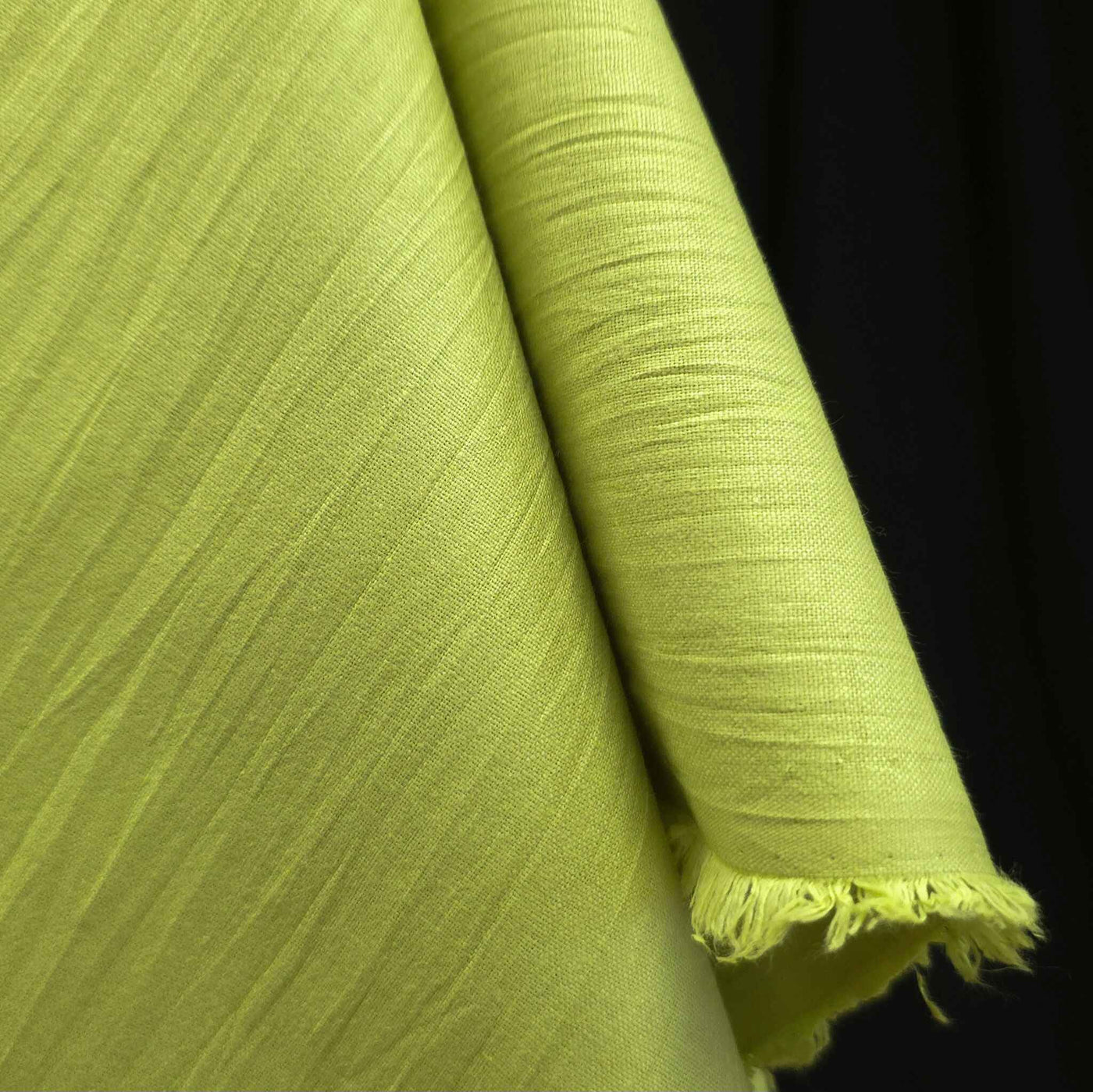 Crinkle Cotton | Lime