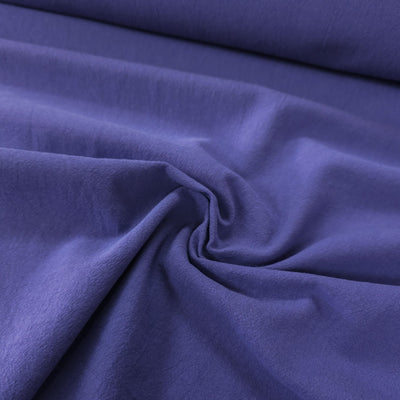 Crumple Cotton Fabric - Indigo