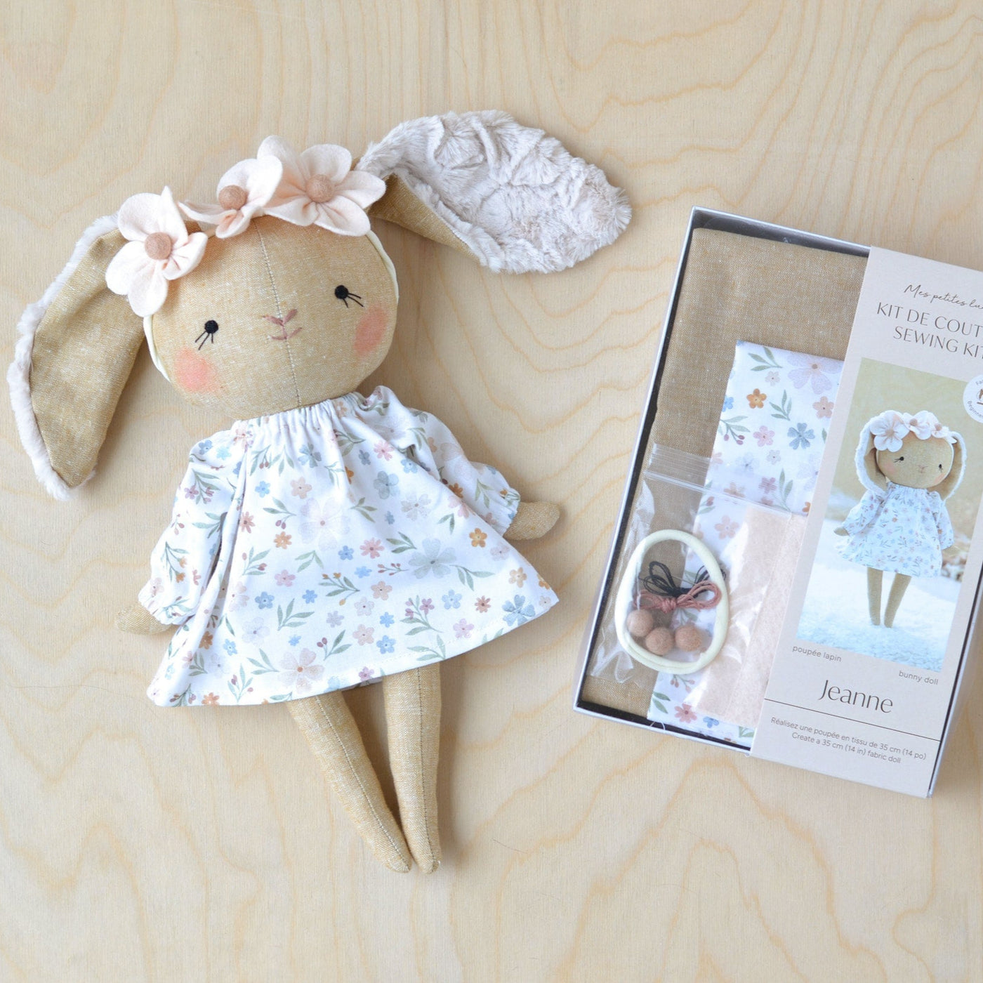 Sewing Kit | Jeanne Bunny Doll
