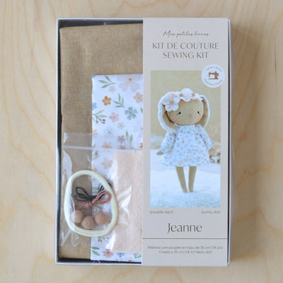 Sewing Kit | Jeanne Bunny Doll