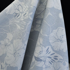 Yarn Dyed | Linen | Flowers | Denim