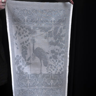 Dishcloth Fabric | Peacock | Cotton & Linen