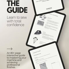PDF SEWING GUIDE | Everything About Sewing | Domani Patterns | ENGLISH VERSION