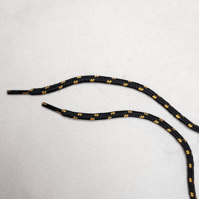 Drawstring for sewing - black and yellow