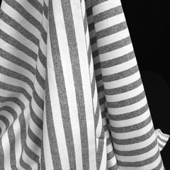 Essex Yarn Dyed Linen Cotton Striped Fabric | Robert Kaufman