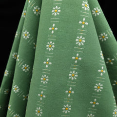 Yarn Dyed | 100% Cotton | Forest Forage Daisies | Fableism