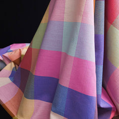Yarn Dyed | 100% Cotton | Swedish Holiday | Plaid in Midsommar | Fableism