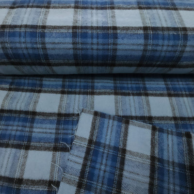 Primo Plaid Flannel | Marcus Fabrics | Blue