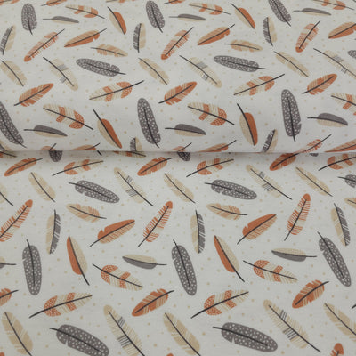 Flannel | Aztec Woodland Feathers