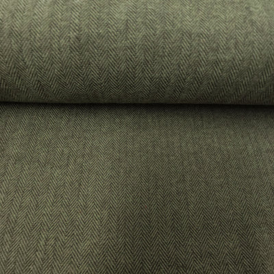 Shetland Flannel | Robert Kaufman | Olive | 184 cm | END OF ROLL