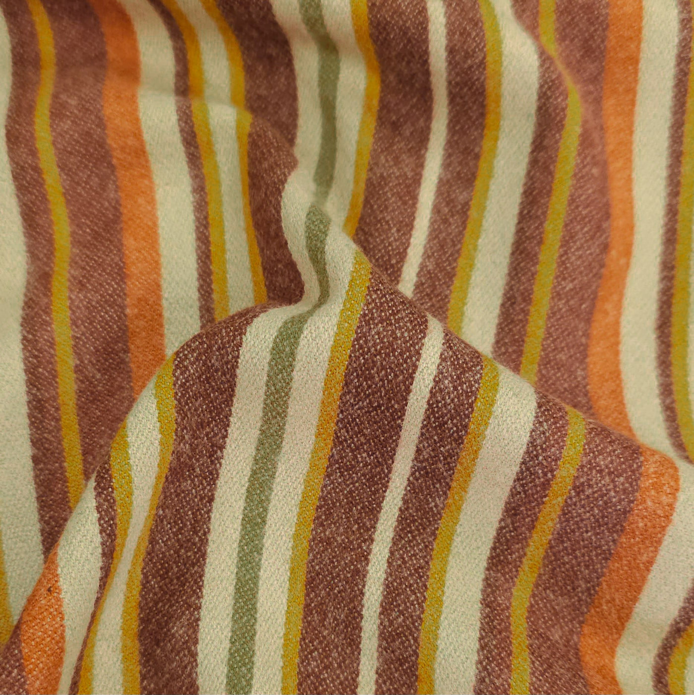 Tamarack Stripes Flannel | Robert Kaufman | Autumn