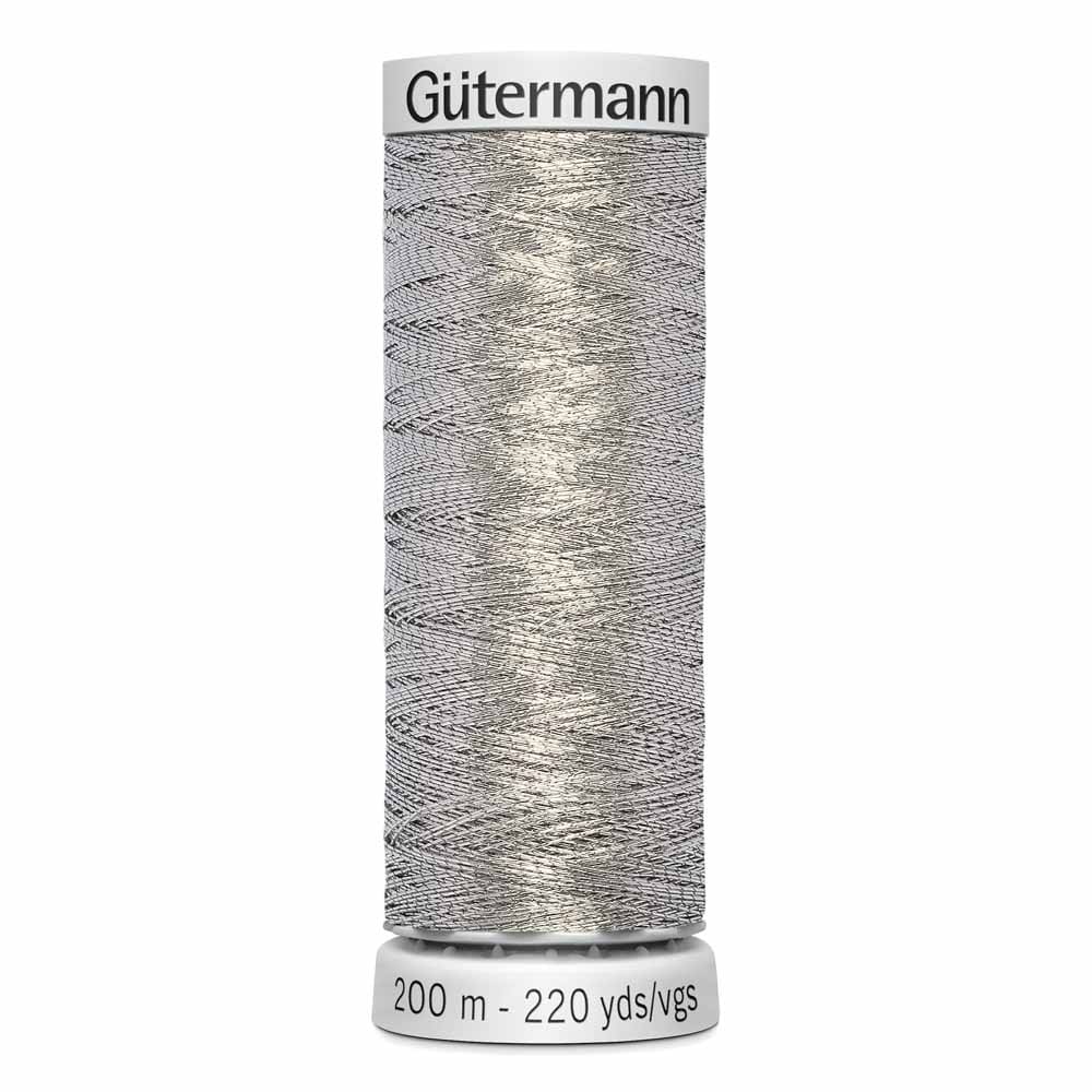 Gütermann | Metallic Dekor Thread | 200 m | #041 |  Silver