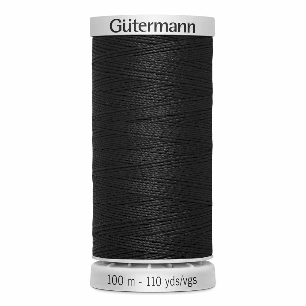Gütermann | Extra Strong Thread | 100 m | #000 | Black