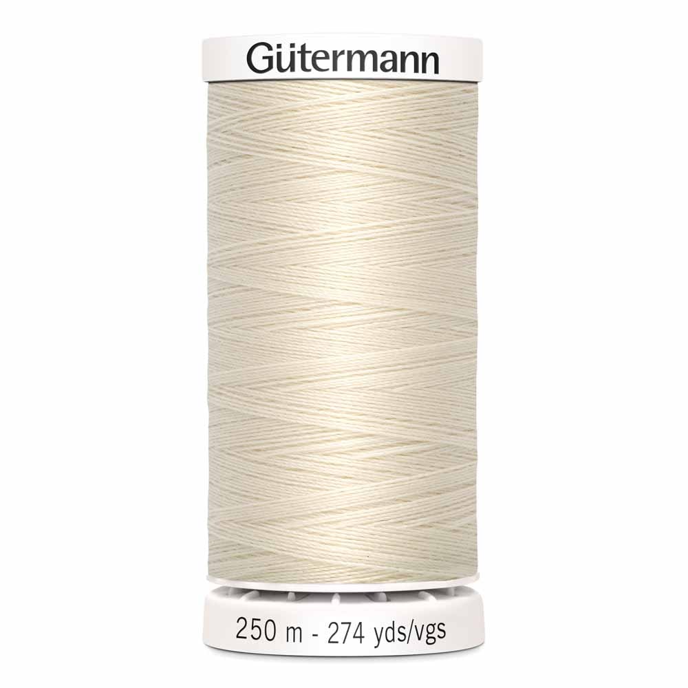 Gütermann | Sew-All Thread | 250 m | #022 | Eggshell | Les Tissées