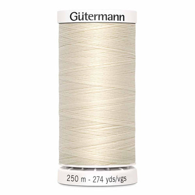 Gütermann | Sew-All Thread | 250 m | #022 | Eggshell