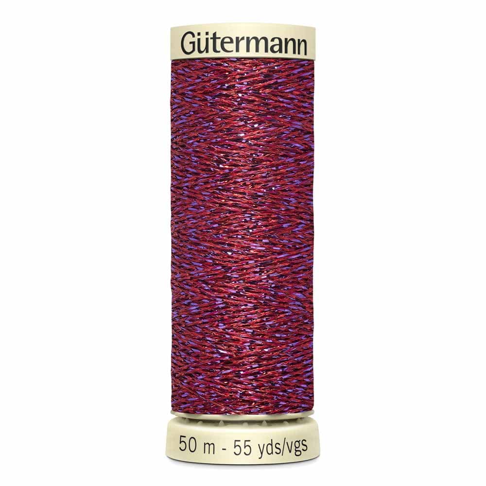 Gütermann | Metallic Sparkle Thread | 50 m | #247 | Purple