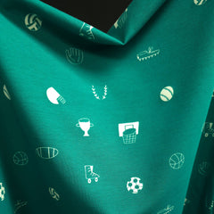 Glow in the Dark Cotton Jersey | Sport Print | Katia Fabrics