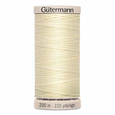 Gütermann | Hand Quilting Thread | 200 m | # 0919 | Light Pearl