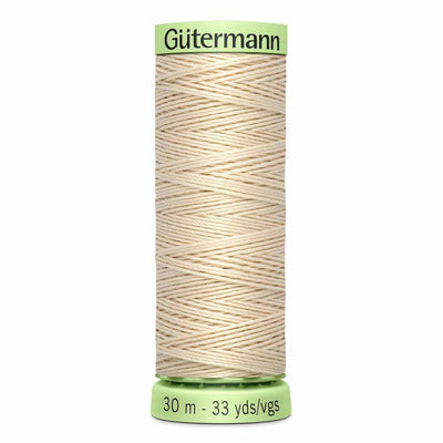 Gütermann | Heavy Duty / Top Stitch Thread | 30m | #030 | Bone