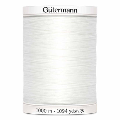Gütermann | Sew-All Thread |  1000 m | Nu White