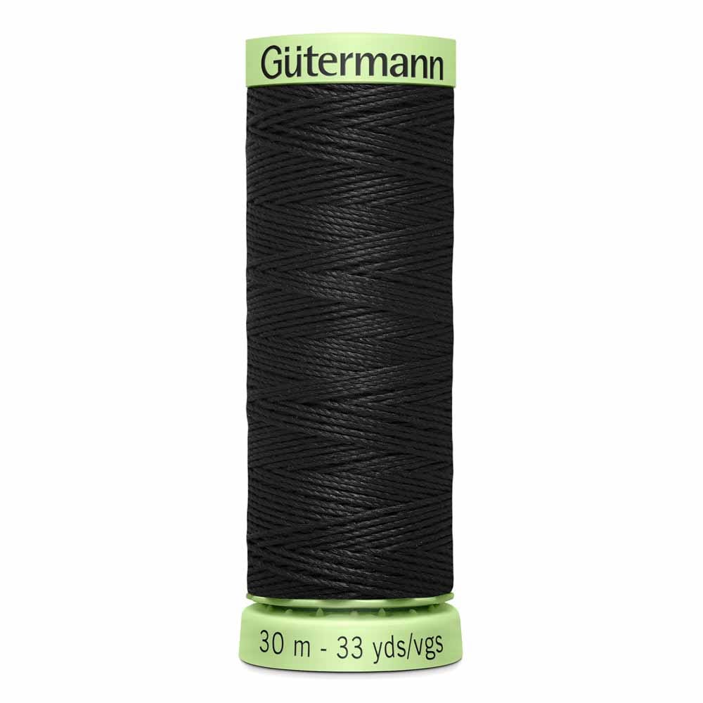 Gütermann | Heavy Duty / Top Stitch Thread | 30m | #010 |  Black