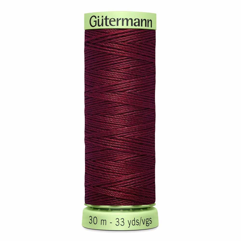 Gütermann | Heavy Duty / Top Stitch Thread | 30m | #450 | Burgundy