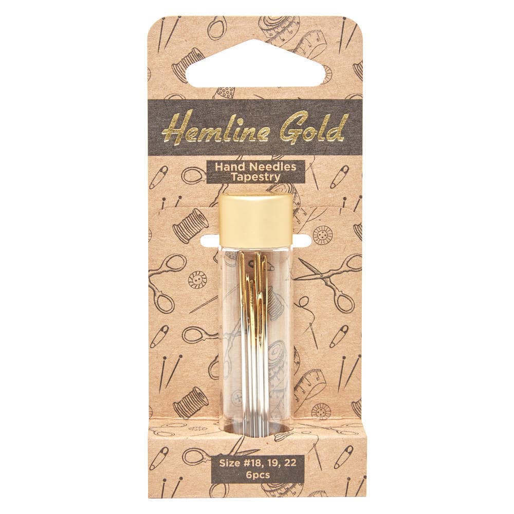 HEMLINE GOLD | Tapestry Hand sewing Needles (Pack of 6)