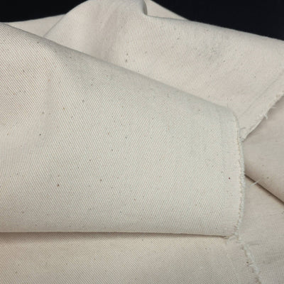 Unbleached Heavy Cotton Twill | 100% Natural Cotton