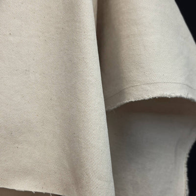 Unbleached Heavy Cotton Twill | 100% Natural Cotton