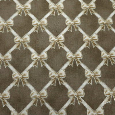 100% Kona Cotton | Holiday Flourish | Taupe | Robert Kaufman