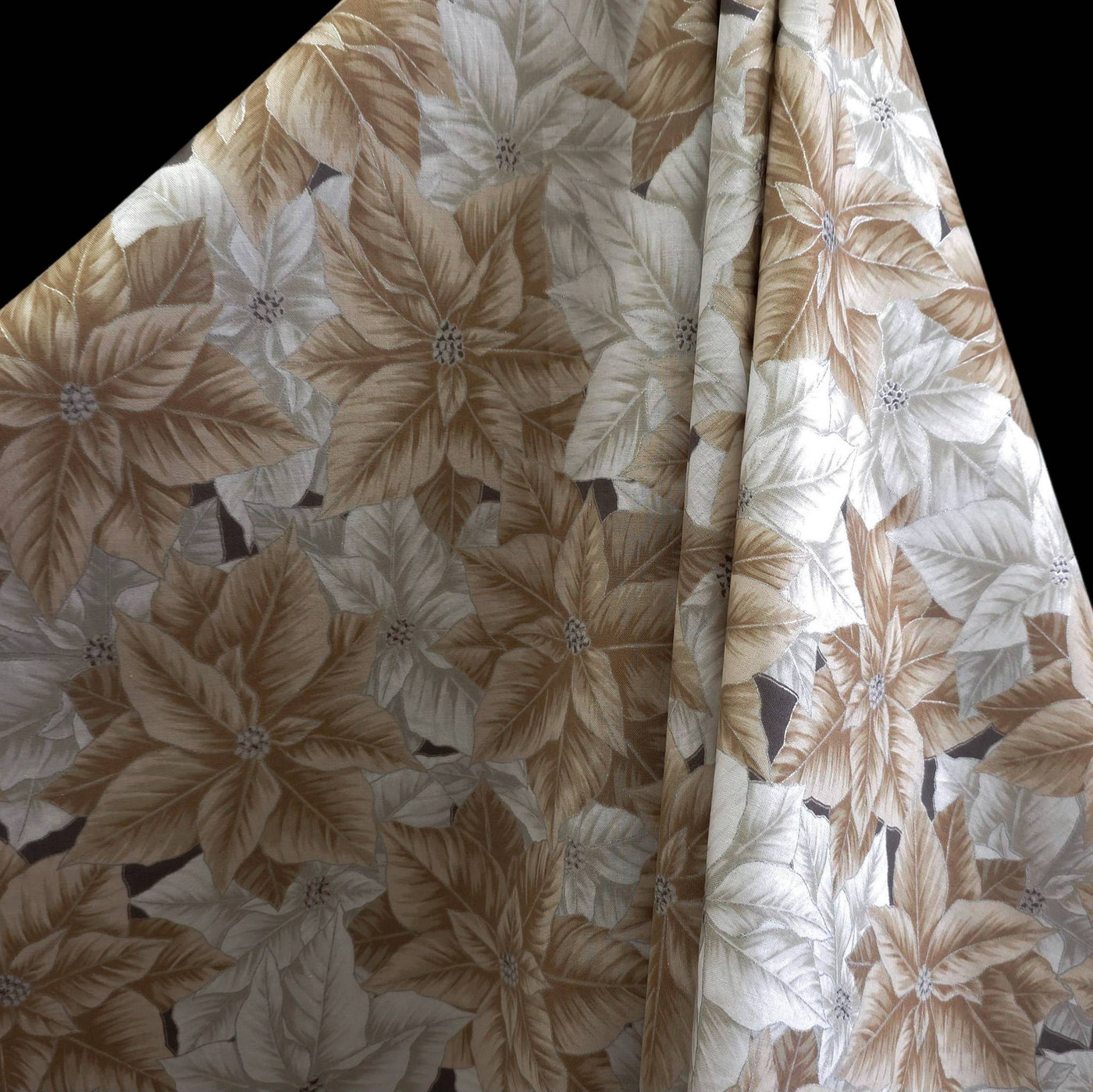 100% Cotton | Holiday Flourish | Festive Finery | White | Robert Kaufman