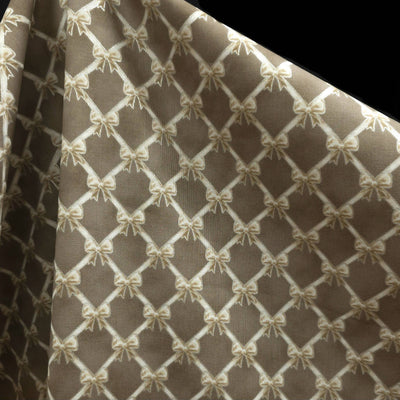 100% Kona Cotton | Holiday Flourish | Taupe | Robert Kaufman