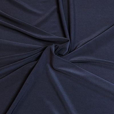 Luxury Jersey (ITY) | Dark Navy | 90 cm | END OF ROLL