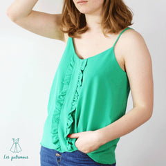 PDF SEWING PATTERN | Klimt Top | Les Patronnes | BILINGUAL (FR/EN)