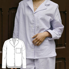 PDF SEWING PATTERN | Pyjama Blouse SERENA | Juliana Martejevs