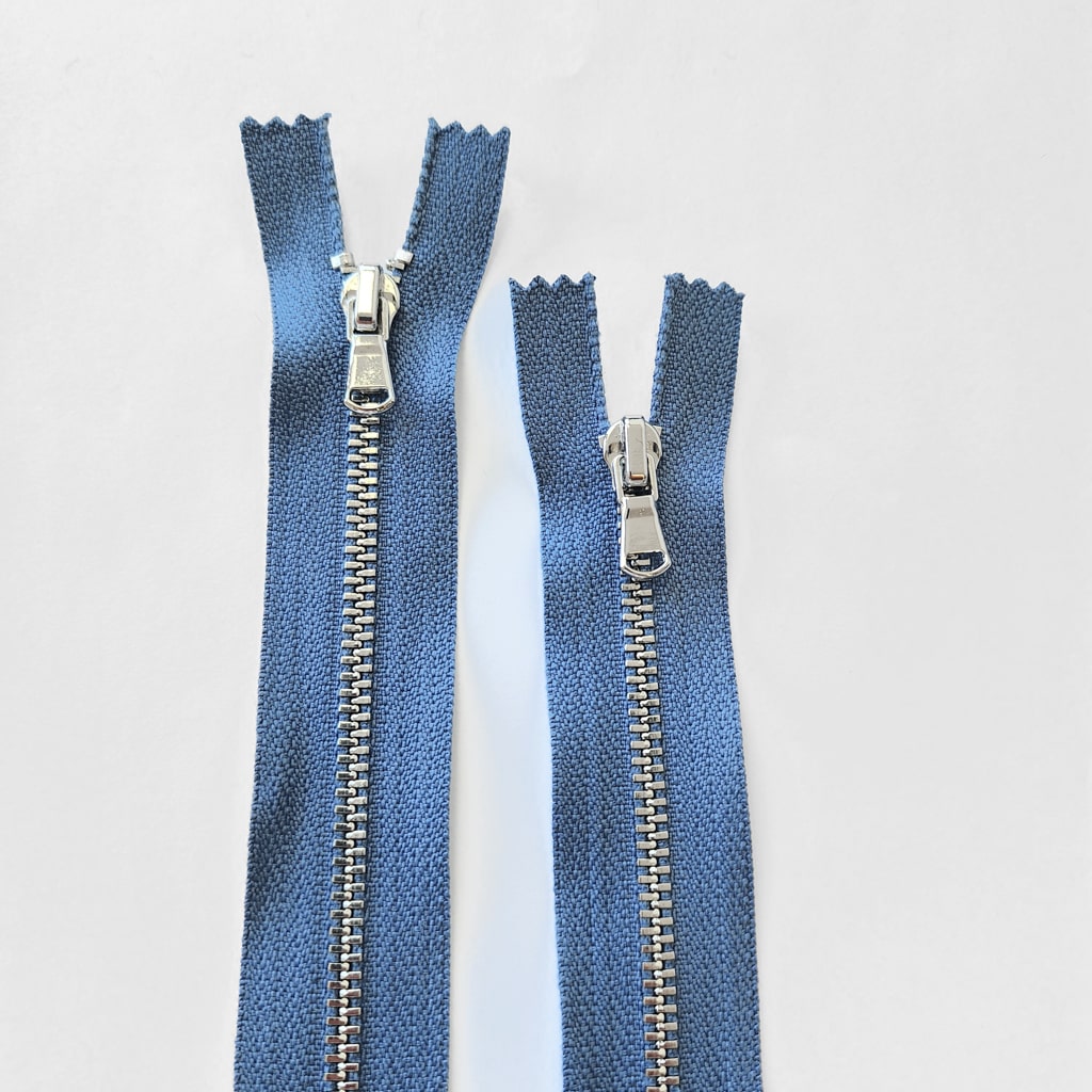 KKF Nickel Zipper #3 -Steel Blue