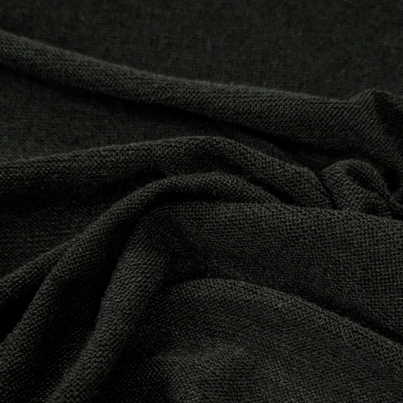 Knit Fabric | Black