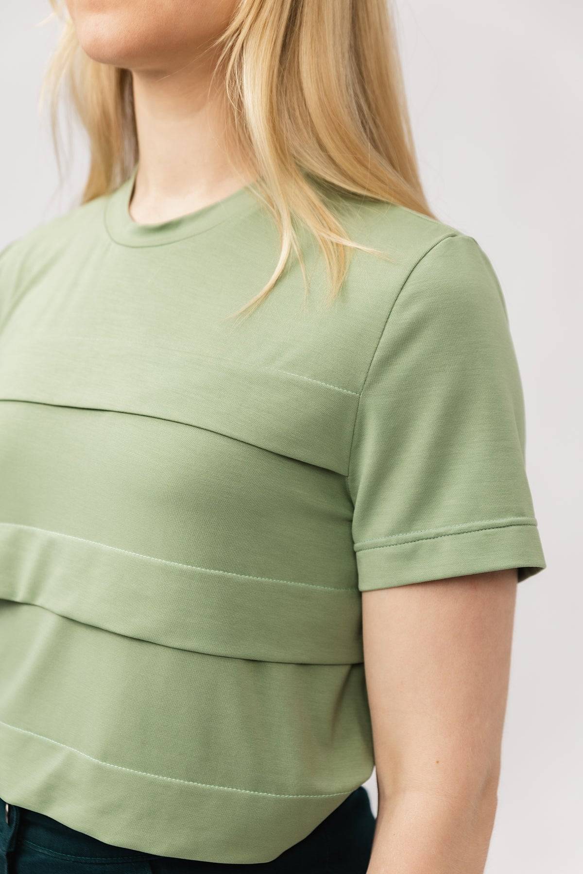 PDF Sewing Pattern | Laurie Pleated Tee | Named Clothing