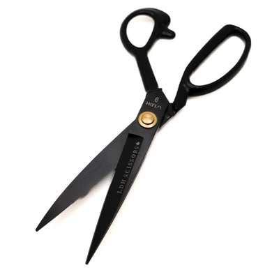 LDH | Midnight Edition Fabric Shears | Rubber Handle | 9" (23 cm)