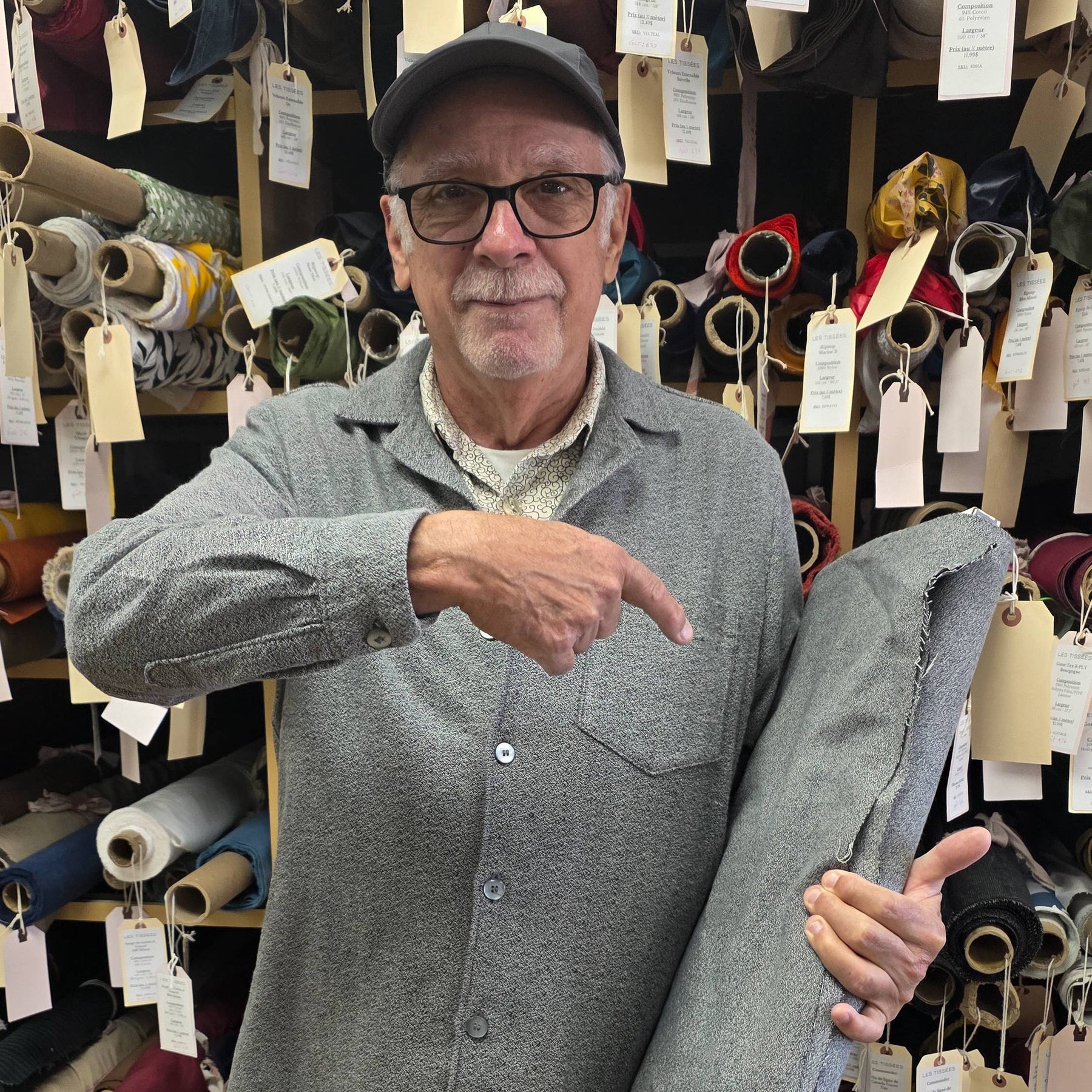 Shetland Flannel | Robert Kaufman | Gray